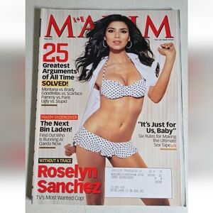 Maxim Magazine May 2007 Roselyn Sanchez Canada